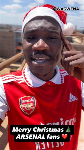 MC WAGWENA 🇰🇪 on Instagram: "Merry Christmas 🎄to Arsenal fans in the entire world,Arsenal fans are celebrating their Christmas while on top of the English Premier league and Uefa Champions League table COME ON YOU GUNNERS ❤️ #wagwena #arsenalfans #merrychristmas❤️ #gunners #arsenalfc"