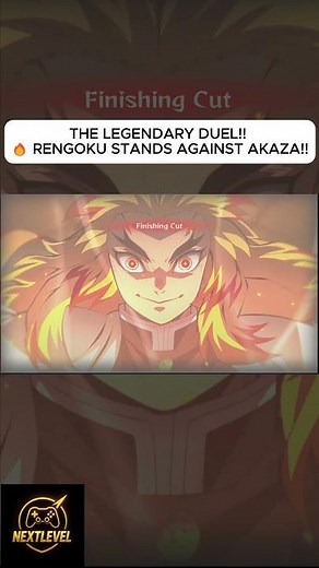 Rengoku vs Akaza – The Final Flame 🔥💀| Demon Slayer Epic Battle #Shorts #demonslayer #kimetsunoyaiba