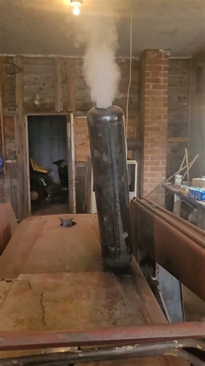 Old international tractor cold start