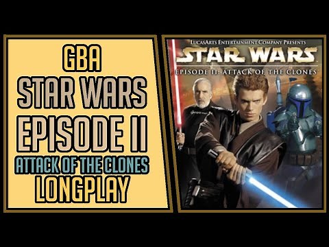 Star Wars Episode II: Attack of the Clones (Master) - GBA | Longplay | Walkthrough #2 [4Kp60]