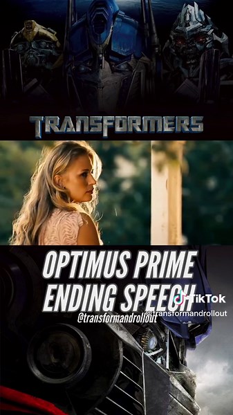 Optimus Prime's Iconic Speech in Transformers
