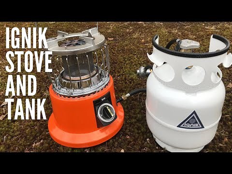 Ignik 2-In-1 Stove & Heater + Propane Tank: Cook, Heat, and Save Cash Long-term