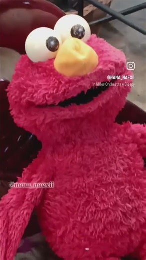 Elmo thinking about life