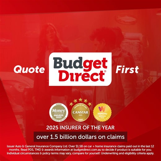 Don’t waste time searching for a better deal on your insurance. Quote with Budget Direct first, Australia’s most Award-Winning insurer. | Budget Direct