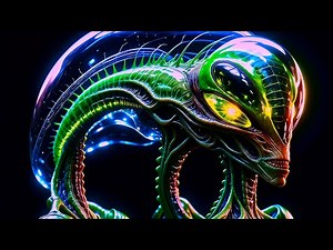 Sci-Fi Alien Abstract Background Video | Copyright Free 4K Ultra HD | No Sound | OLED Safe