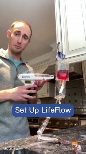 The LifeFlow handheld rapid infuser is quick and easy to set up. Watch Tyler’s setup video and send us yours! #EMS #nurse #whenminutesmatter #emergencymedicine #sepsis