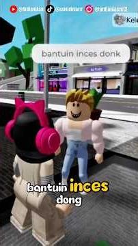 MEET INCES BOT1E IN BROOKHAVEN❓😭✋🏻 HAHAA😈💅🏻 ||#robloxindonesia #robloxshort