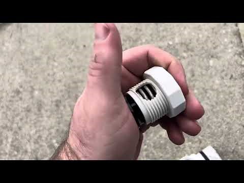 Pool Cleaner Pressure Relief Valve Replacement