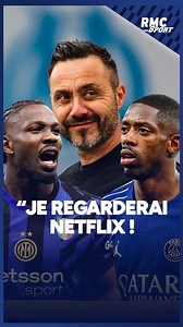 1.9M views · 14K reactions | Inter Milan ou PSG en finale de Ligue des champions pour De Zerbi ? | RMC Sport | Facebook