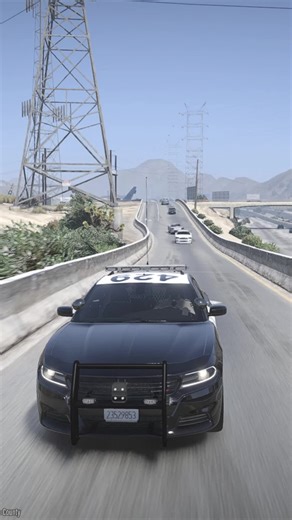 LSPDFR CONTENT (@pdfrvirx) - Traffic Break Response by CHP on Route 13 Northbound