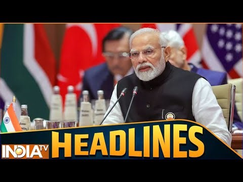 6 AM Headlines : PM मोदी जोहान्सबर्ग में G-20 लीडर्स समिट में करेंगे शिरकत, देखिए आज की Headlines