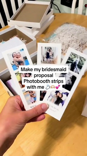 How I made my brideamaid proposal photobooth strips on @Canva 💍🫶🏼💕 #bridesmaidproposal #bridesmaidproposaldiy #weddingtiktok #2024bride #weddingtok #weddingdiys #weddingdiyprojects #canvaweddingdesign