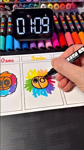 [3 min] Drawing Yarnaby😱from Poppy Playtime #drawing #art #yarnaby #poppyplaytime