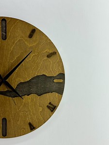 Handmade Wooden Clock Large Rustic Silent Clock Minimalist Natural Wood Decor, Modern Wall Hanging - Etsy Canada
