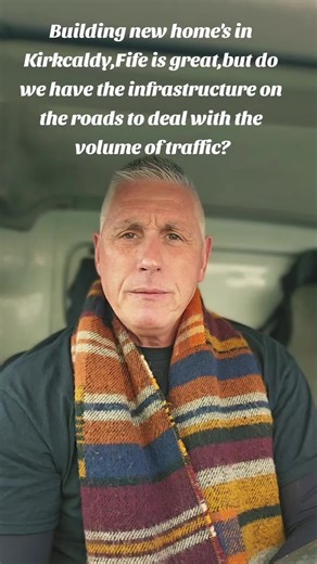 Building new homes in Kirkcaldy,Fife is great,but do we have the infrastructure on our roads to deal with the volume of traffic these houses bring? #newhomes #Fife #Council #roads #kirkcaldy