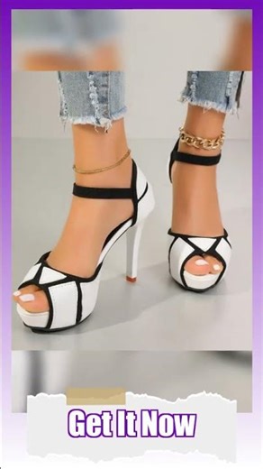 Colorblock Platform Heels – Bold, Sexy & Summer-Ready