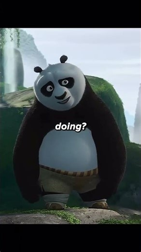 💧 Master Shifu Demonstrates Inner Peace | Kung Fu Panda 2 🧘‍♂️ #kungfupanda #cartoon #movie #edit