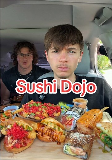 Sushi Dojo sushi mukbang review & ASMR experience
