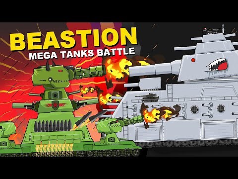 "Battle of Mega Tanks" Cartoons about tanks