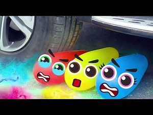 Everything is better with doodles ballons color powder is crushed by MERCEDES-BENZ real life