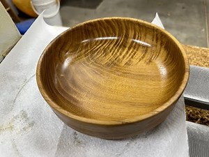Woodturning The Black Locust Bowl