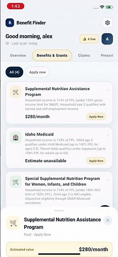 See How Benefit Finder Matches You With Benefits & Grants | App Walkthrough