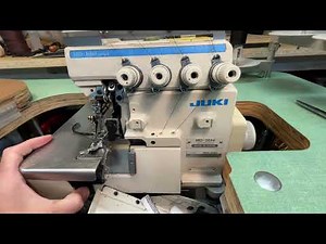 adjusting stitch length on an industrial serger