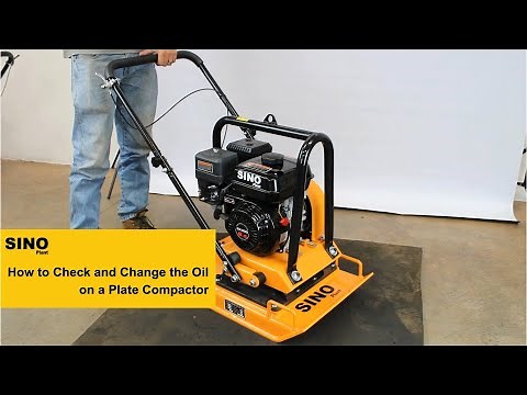 How to Check & Change Plate Compactor Oil | Full Step-by-Step Tutorial