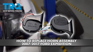 How to Replace Horn Assembly 2007-2017 Ford Expedition