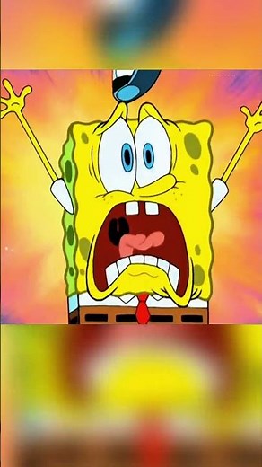SpongeBob Props His Eyes Open With Fries – Then The Moth Villain Takes His House 💀