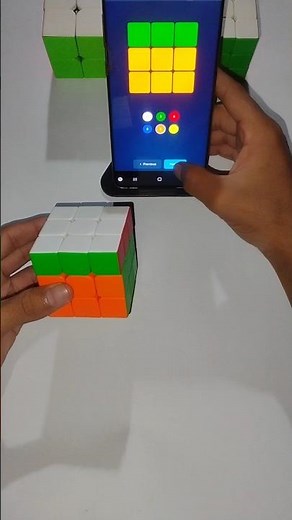 Cube Solve By App 🤯
