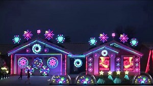 Valley home displays 40,000 LED lights programmed to dance to music