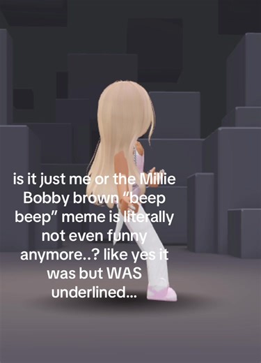 Millie Bobby Brown's 'Beep Beep' Meme Losing Its Humor