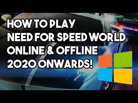 How to Play NFS World Online & Offline After Shutdown! | Classic NFS PC Install Tutorials