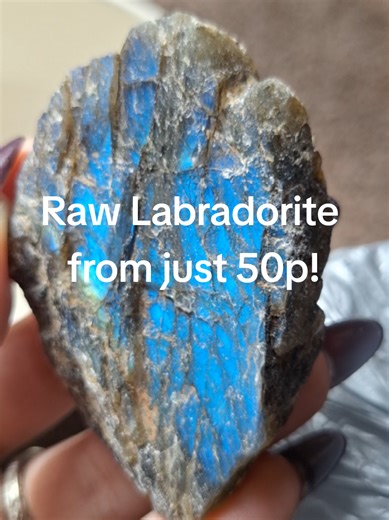 We have some simply stunning raw Labradorite pieces featuring in tomorrow night's live! Starting at just 50p! See you then ✨️ #rainbowlabradorite #affordablecrystals #crystaltok #fyp