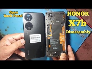 Honor X7b Disassembly & Honor X7b Back Panel Open & Honor X7b Lcd Change.