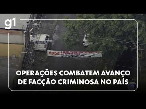 Two operations are working against the advance of Comando Vermelho in the country.