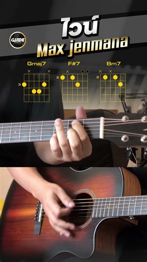 INTRO ไวน์ - max jenmana #guitarchords #guitar #guideacoustic #guitarcover