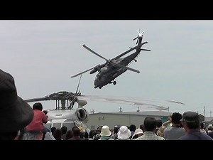 ヘリコプター暴れまくり 静浜基地航空祭2012