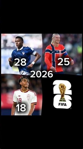 Mbappe & Haaland & Yamal 2026 vs 2022 #fifaworldcup #fifa #memes