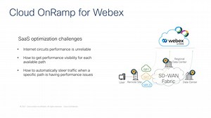Cisco SD-WAN Cloud OnRamp for Webex How to Demo - Cisco Video Portal