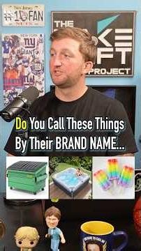 Do You Call These Things By Their Brand Name Or Their Actual Name? #fyp #brand #name #facts