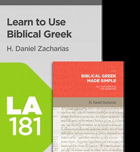 Mobile Ed: LA181 Learn to Use Biblical Greek in Logos (10 hour course)