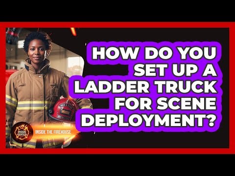 How Do You Set Up A Ladder Truck For Scene Deployment? - Inside the Firehouse