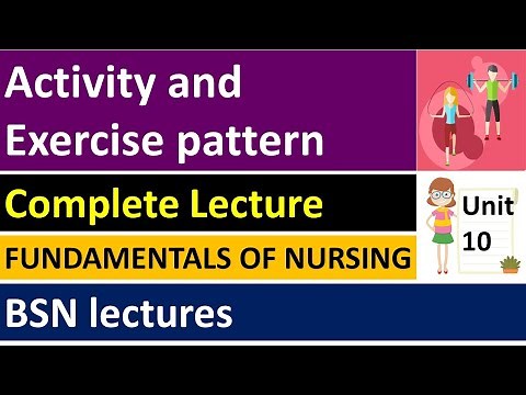 Activity and Exercise Pattern | Fundamentals of Nursing | Unit #10 | BSN Lectures