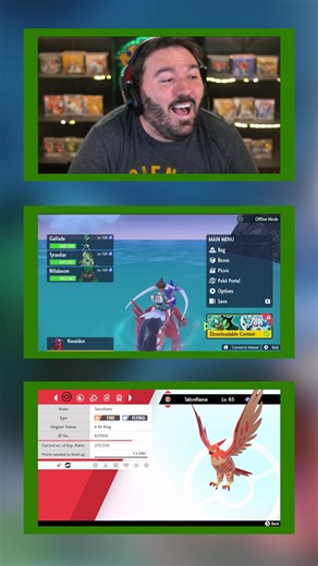 FINALLY our Shiny DA Drought ENDS!!!! Shiny Talonflame Appears!!! #shinypokemon #shinyhunting #pokemonswordandshield #dynamaxadventures