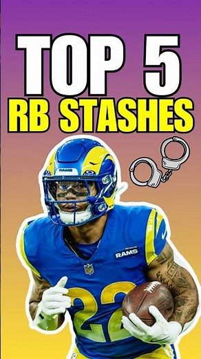 Top 5 RB Handcuffs YOU MUST Stash for 2025 Fantasy Football 🔥