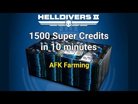 (Outdated) Helldivers 2 - Super Credits AFK Farming Tutorial with ED CT + Macro