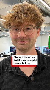 This is mesmerising 😮 Can you solve a Rubik’s cube? This robot can! 🤖 Matthew designed, built and trained the “Revenger” to solve it in record time 👏 It’s impressive, but the fastest record for a human being stands at a staggering 15.71 seconds. | BBC Bristol