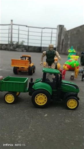 Unboxing and Testing Rc Farm Tractor RC Tractor remote control 🔥